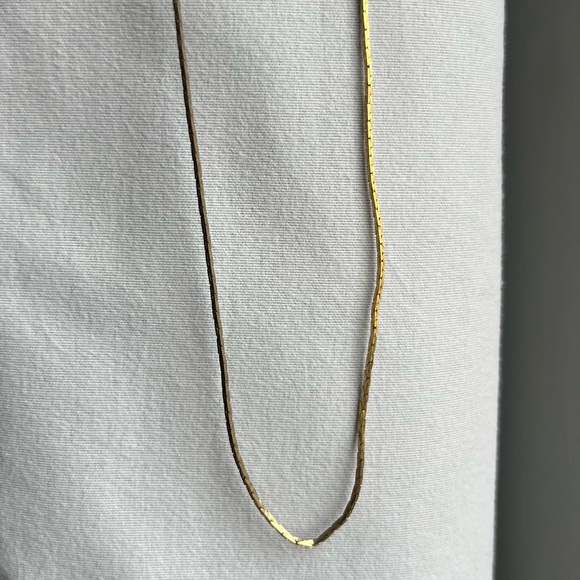 Dainty Gold Chain Necklace - Picture 8 of 15
